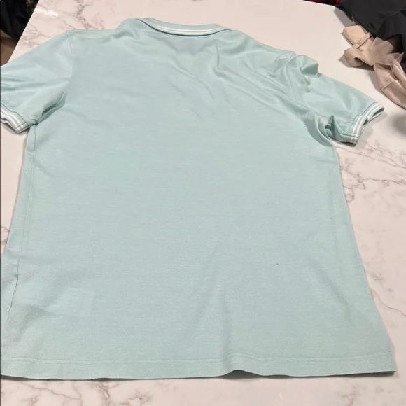 Salvatore Ferragamo Light Green Polo Shirt